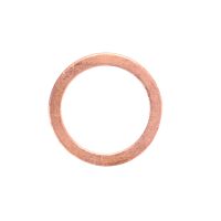 Anneau en cuivre pour bouchon de vidange d'huile D1=18 D2=26 H=1,5 mm
