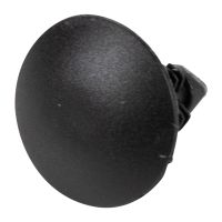 Bouchon en plastique noir pour carénage