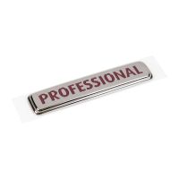 Marque du modèle "PROFESSIONAL" au dos