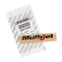 Inscription Multijet avec "J" noir au dos