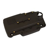 cache moteur sur le dessus