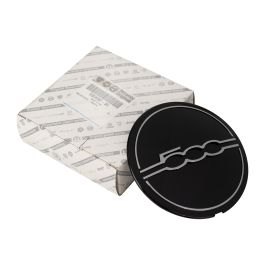 NHQZ 4 Pièces Pour Garniture De Capuchon De Roue 500, Accessoires De Mise à Niveau De Capuchon De Roue Central Extérieur De Voiture 68078419AC Remplacement Pour 500