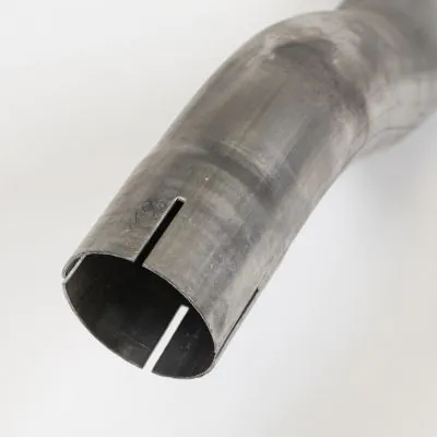 Raccord De Tuyau D'échappement ATEC Germany 45 Mm - 135 Mm Avec 2 Colliers à étrier 48 Mm - Compatible Avec Plusieurs Véhicules