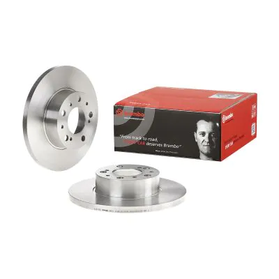 Disques De Frein Avant Brembo – Revêtement Anti-corrosion UV – Jeu De 2 Disques – Diamètre 240 Mm, épaisseur 20 Mm – Compatible Avec Vis Incluses